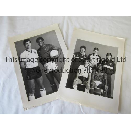 146 - PRESS PHOTOS / ENGLAND    Seven B/W photos, two 12