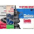 FA CUP FINAL PROGRAMMES Seventeen programmes for the FA Cup Final ties ...