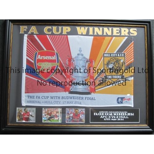 送料無料】 Arsenal FA cup 2014 記念フレーム