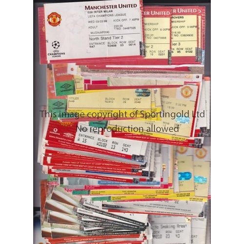 1590 - MANCHESTER UNITED   Approximately 180 tickets for Manchester United home matches from 1985 to 2005. ... 