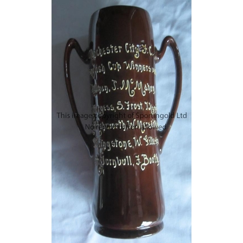 227 - MANCHESTER CITY / 1904 CUP FINAL    Excellent piece of true City historical ephemera. City first won... 