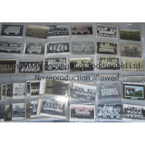 230 - FOOTBALL POSTCARDS       Over 100 postcards from the early 1900's onwards with the vast majority Pre... 