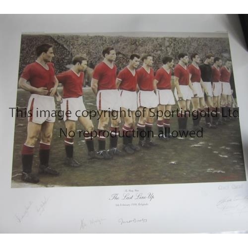 236 - MANCHESTER UNITED / AUTOGRAPHS     Five David Cottam 35