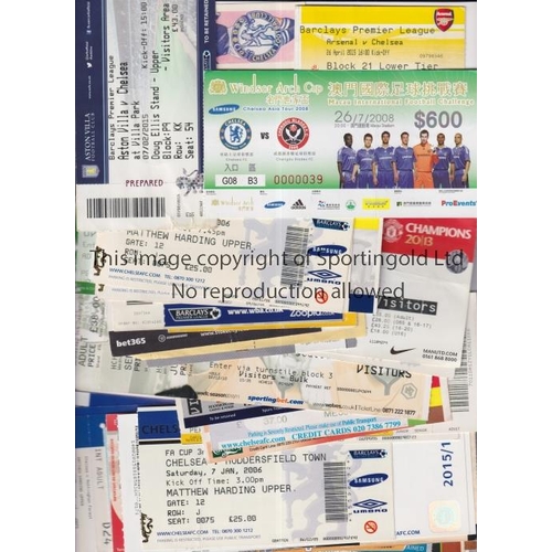 342 - CHELSEA      Over 50 home and away tickets with the vast majority in the 2000's including v Sheffiel... 