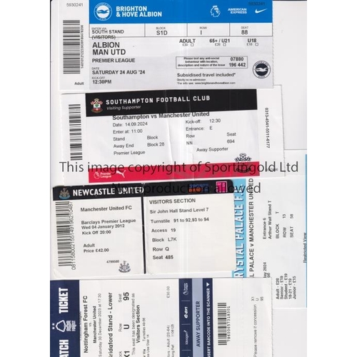 790 - MANCHESTER UNITED      Five tickets for away League matches v Crystal Palace 6/5/2024, Nottingham Fo... 