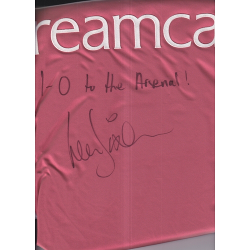 277 - ARSENAL PLAYER ISSUE SHIRT / LEE DIXON         Red shirt with white long sleeves for season 1999/200... 