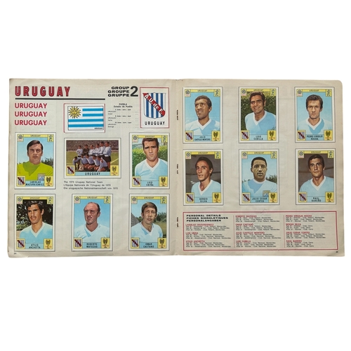 Carte Panini Signée Bobby Charlton Coupe Du Monde 1970 - Vintage, Retirée De L'album Mexique 1970