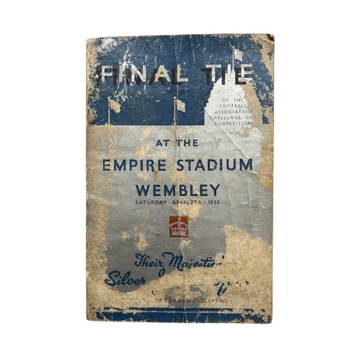 12 - COLLECTION OF VINTAGE WEST BROMWICH ALBION EPHEMERA, INCLUDES 1935 FA CUP FINAL FOOTBALL PROGRAMME W... 