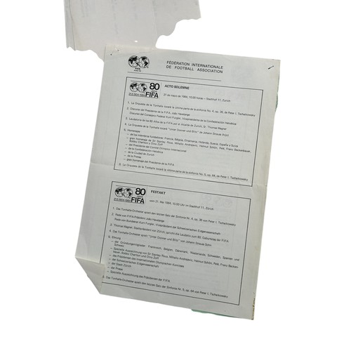 17 - COLLECTION OF FIFA/ WORLD CUP FOOTBALL EPHEMERA, X4 FIFA ENGLISH EDITION HANDBOOKS (1965/ 1975/ 1981... 