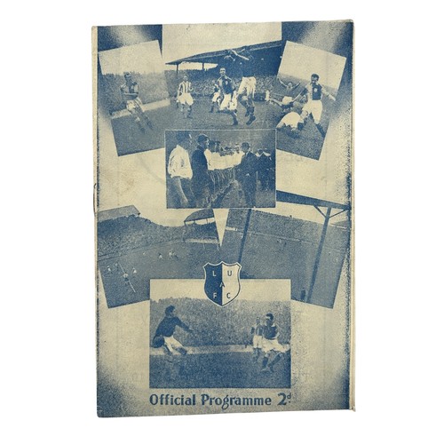 138 - LEEDS UNITED VERSUS CHELSEA 1946/47 FOOTBALL PROGRAMME, 18/1/1947. GENERALLY GOOD.