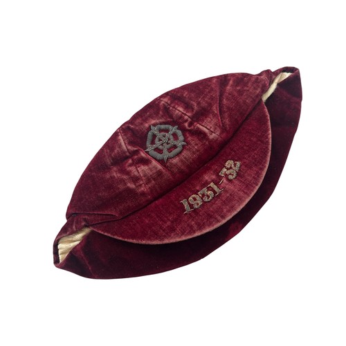 101 - 1930-31 CLIFF BASTIN ENGLAND DEBUT F.A. INTERNATIONAL CAP, AWARDED TO ARSENAL'S CLIFF BASTIN FOR THE... 