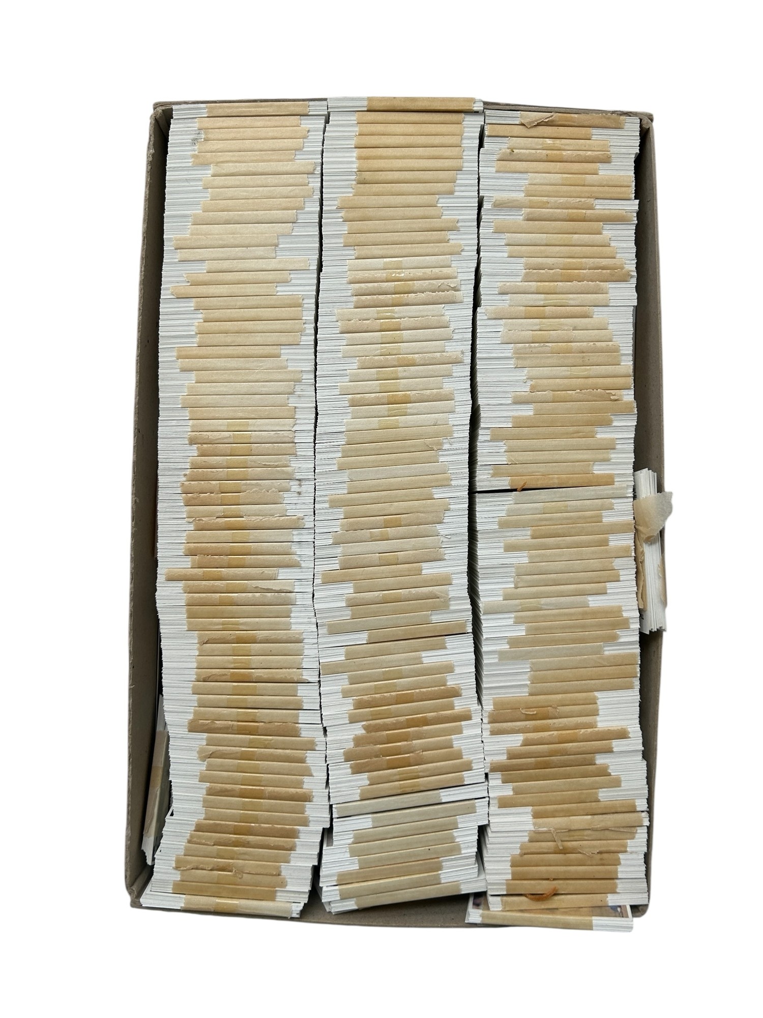 THE WORLDS GREATEST CRICKETERS, BOX OF OVER 5000 SEALED CRICKET CARDS ...
