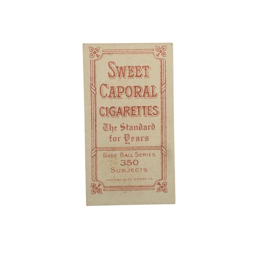 sweet caporal cigarettes baseball cards Antique Piedmont Base Ball Series sold at auction on 1st August Anvil Card Co. Mordecai Brown 1909-11 T206 Sweet