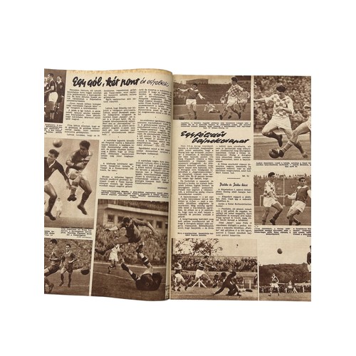 48 - 1960 FAIRS CUP UJPEST DOZSA V BIRMINGHAM CITY (2ND LEG) PLAYED 26/10/1960 IN BUDAPEST. THE RARE WEEK... 
