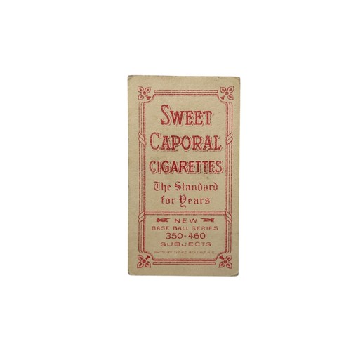 748 - 1909-11 T206 SWEET CAPORAL BASEBALL CIGARETTE CARD, FRANCIS PFEFFER, CHICAGO NAT'L, 350-460 SERIES.