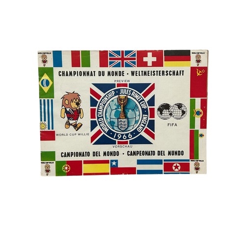 5 - 1966 ENGLAND WORLD CUP REPORTS, 309 PAGE OFFICIAL FA REPORT (MINOR FOXING), EUROPEAN-ISSUED WORLD CU... 