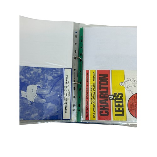 160 - ALBUM OF MISCELLANEOUS BIRMINGHAM CITY/ GAMES PLAYED AT ST ANDREWS FOOTBALL PROGRAMMES, 25+, SEMI-FI... 