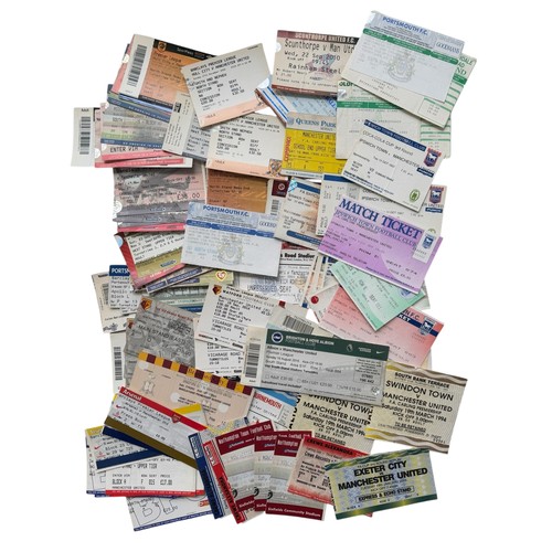 88 - COLLECTION OF MANCHESTER UNITED AWAY FOOTBALL TICKET STUBS, 1990s ONW, X90 EXAMPLES, DUPLICATION NOT... 