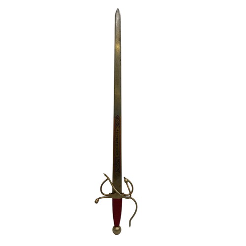103 - MANCHESTER UNITED VERSUS ATLETICO MADRID 1991/92 EUROPEAN CUP WINNERS CUP, A MAGNIFICENT 80cm SWORD ... 