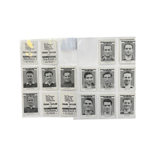 NEWS CHRONICLE & DISPATCH POCKET PORTRAIT FOOTBALL TRADE CARDS ...