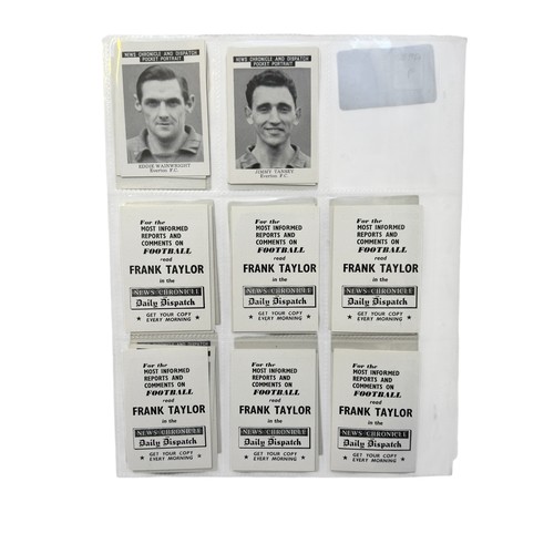 NEWS CHRONICLE & DISPATCH POCKET PORTRAIT FOOTBALL TRADE CARDS ...