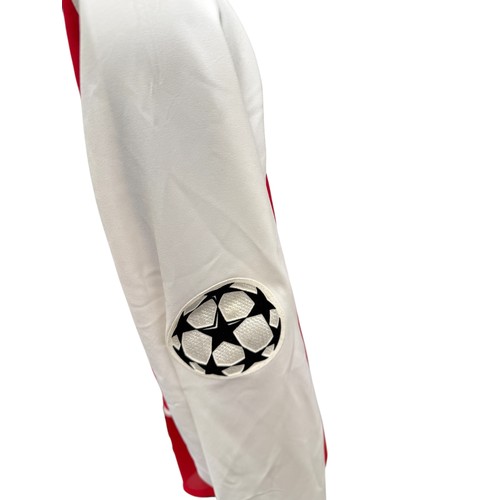 58 - RAY PARLOUR 2002-04 ARSENAL MATCH WORN FOOTBALL SHIRT, LONG SLEEVED RED SHIRT, CHAMPIONS LEAGUE PATC... 