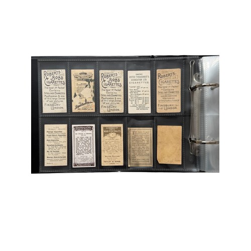 681 - CIGARETTE CARDS, AN ALBUM OF ODDS, 250 CARDS, FOOTBALL, WAR TIME GENERALS, ACTORS, ACTRESSES, BEAUTI... 