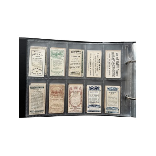 681 - CIGARETTE CARDS, AN ALBUM OF ODDS, 250 CARDS, FOOTBALL, WAR TIME GENERALS, ACTORS, ACTRESSES, BEAUTI... 