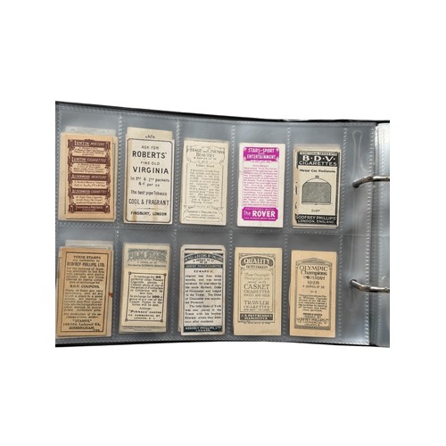 681 - CIGARETTE CARDS, AN ALBUM OF ODDS, 250 CARDS, FOOTBALL, WAR TIME GENERALS, ACTORS, ACTRESSES, BEAUTI... 