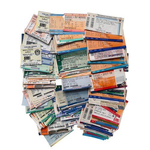 COLLECTION OF FOOTBALL TICKET STUBS, x325 TICKETS 1990s ONWARDS, x185 ...