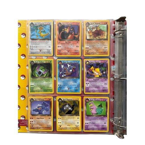 680 - ALBUM OF TCG POKEMON TRADE CARDS, 392 CARDS STORED IN AN ORIGINAL BINDER, SOME CARDS HAVE DUPLICATIO... 