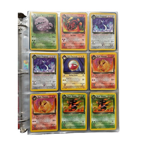 680 - ALBUM OF TCG POKEMON TRADE CARDS, 392 CARDS STORED IN AN ORIGINAL BINDER, SOME CARDS HAVE DUPLICATIO... 