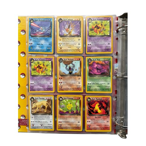 680 - ALBUM OF TCG POKEMON TRADE CARDS, 392 CARDS STORED IN AN ORIGINAL BINDER, SOME CARDS HAVE DUPLICATIO... 
