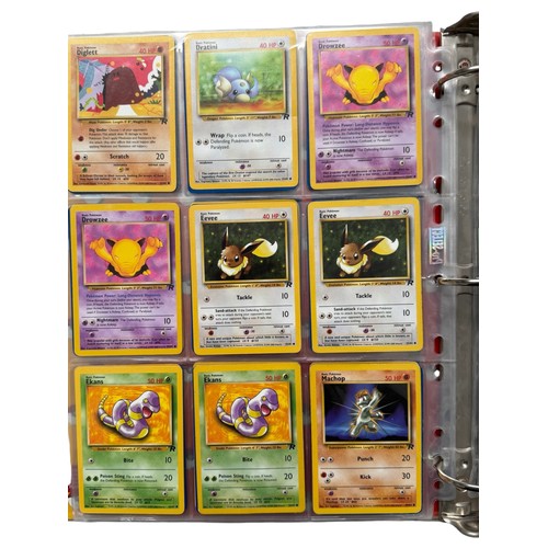 680 - ALBUM OF TCG POKEMON TRADE CARDS, 392 CARDS STORED IN AN ORIGINAL BINDER, SOME CARDS HAVE DUPLICATIO... 