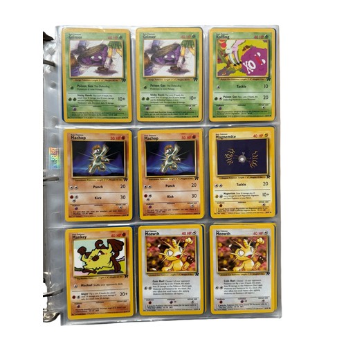 680 - ALBUM OF TCG POKEMON TRADE CARDS, 392 CARDS STORED IN AN ORIGINAL BINDER, SOME CARDS HAVE DUPLICATIO... 