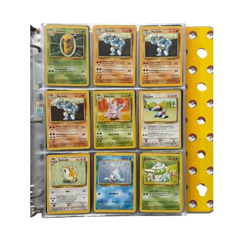 680 - ALBUM OF TCG POKEMON TRADE CARDS, 392 CARDS STORED IN AN ORIGINAL BINDER, SOME CARDS HAVE DUPLICATIO... 