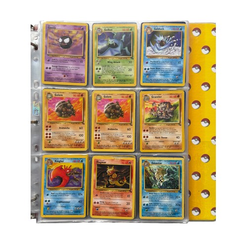 680 - ALBUM OF TCG POKEMON TRADE CARDS, 392 CARDS STORED IN AN ORIGINAL BINDER, SOME CARDS HAVE DUPLICATIO... 
