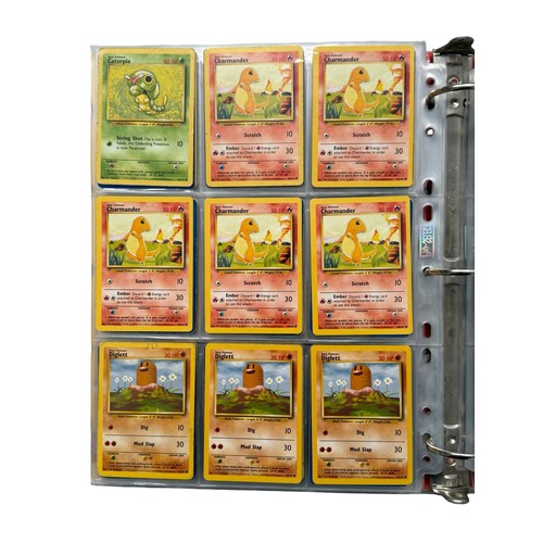 680 - ALBUM OF TCG POKEMON TRADE CARDS, 392 CARDS STORED IN AN ORIGINAL BINDER, SOME CARDS HAVE DUPLICATIO... 