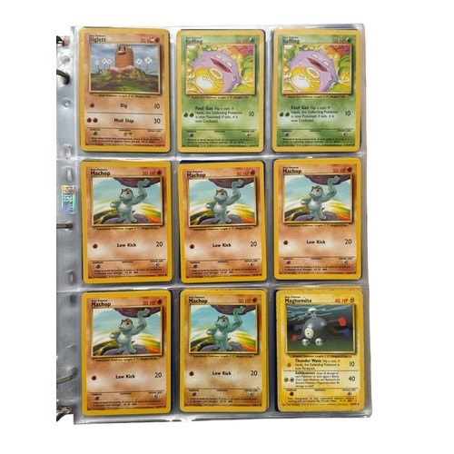 680 - ALBUM OF TCG POKEMON TRADE CARDS, 392 CARDS STORED IN AN ORIGINAL BINDER, SOME CARDS HAVE DUPLICATIO... 