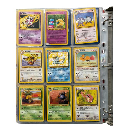 680 - ALBUM OF TCG POKEMON TRADE CARDS, 392 CARDS STORED IN AN ORIGINAL BINDER, SOME CARDS HAVE DUPLICATIO... 