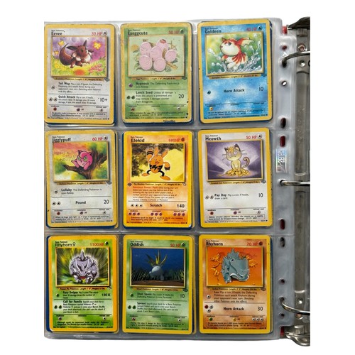 680 - ALBUM OF TCG POKEMON TRADE CARDS, 392 CARDS STORED IN AN ORIGINAL BINDER, SOME CARDS HAVE DUPLICATIO... 