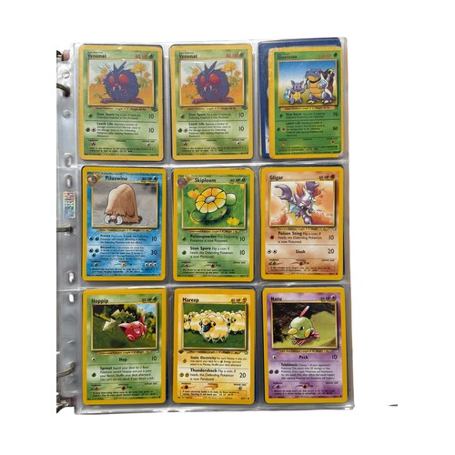 680 - ALBUM OF TCG POKEMON TRADE CARDS, 392 CARDS STORED IN AN ORIGINAL BINDER, SOME CARDS HAVE DUPLICATIO... 