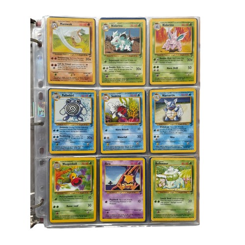 680 - ALBUM OF TCG POKEMON TRADE CARDS, 392 CARDS STORED IN AN ORIGINAL BINDER, SOME CARDS HAVE DUPLICATIO... 