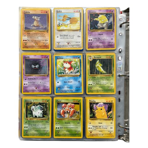 680 - ALBUM OF TCG POKEMON TRADE CARDS, 392 CARDS STORED IN AN ORIGINAL BINDER, SOME CARDS HAVE DUPLICATIO... 