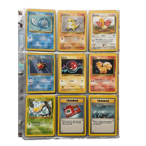 680 - ALBUM OF TCG POKEMON TRADE CARDS, 392 CARDS STORED IN AN ORIGINAL BINDER, SOME CARDS HAVE DUPLICATIO... 