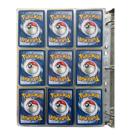 680 - ALBUM OF TCG POKEMON TRADE CARDS, 392 CARDS STORED IN AN ORIGINAL BINDER, SOME CARDS HAVE DUPLICATIO... 