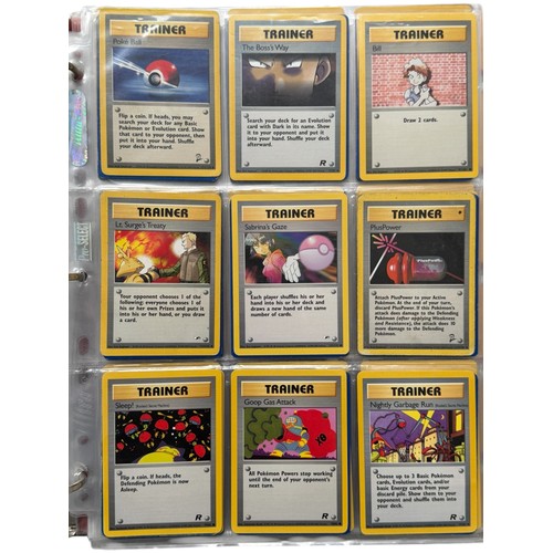 680 - ALBUM OF TCG POKEMON TRADE CARDS, 392 CARDS STORED IN AN ORIGINAL BINDER, SOME CARDS HAVE DUPLICATIO... 