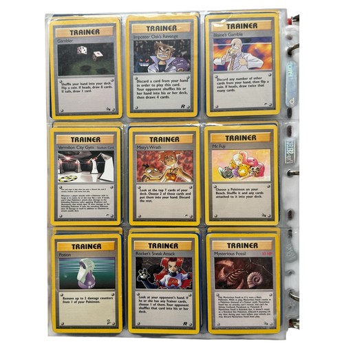 680 - ALBUM OF TCG POKEMON TRADE CARDS, 392 CARDS STORED IN AN ORIGINAL BINDER, SOME CARDS HAVE DUPLICATIO... 