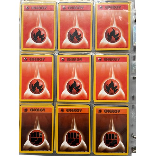 680 - ALBUM OF TCG POKEMON TRADE CARDS, 392 CARDS STORED IN AN ORIGINAL BINDER, SOME CARDS HAVE DUPLICATIO... 