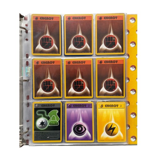 680 - ALBUM OF TCG POKEMON TRADE CARDS, 392 CARDS STORED IN AN ORIGINAL BINDER, SOME CARDS HAVE DUPLICATIO... 